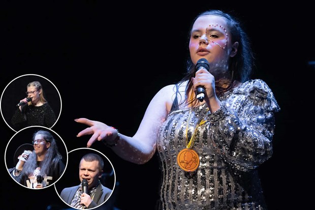 Stella gl�nste i Funkisfestivalen