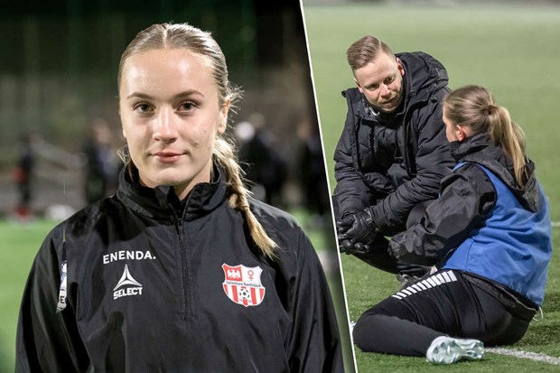 Sara lever fotboll dygnet runt – och lite till Sara lever fotboll dygnet runt – och lite till