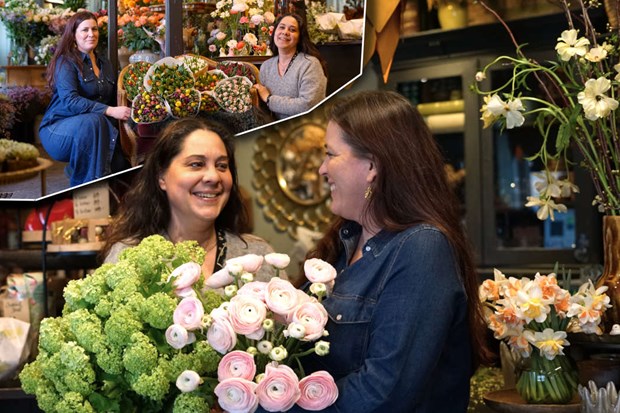 Lotta blev florist mitt i livet