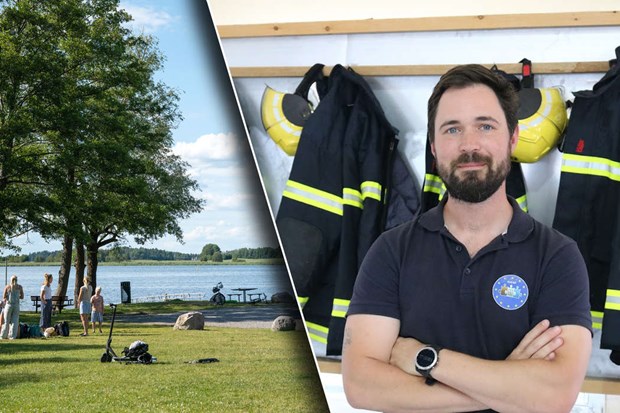 Marco dr�mde om bastu vid Vallentunasj�n