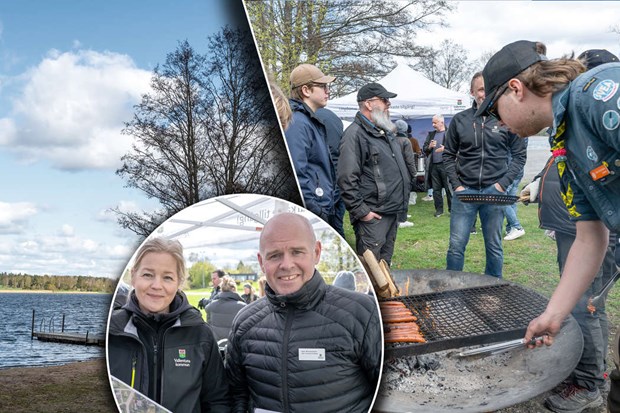 Stort intresse fr Gustavs udde