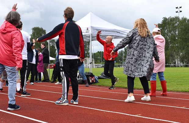 Funkisspelen över - stort engagemang trots regn Funkisspelen över - stort engagemang trots regn