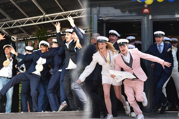 117 studenter sprang ut