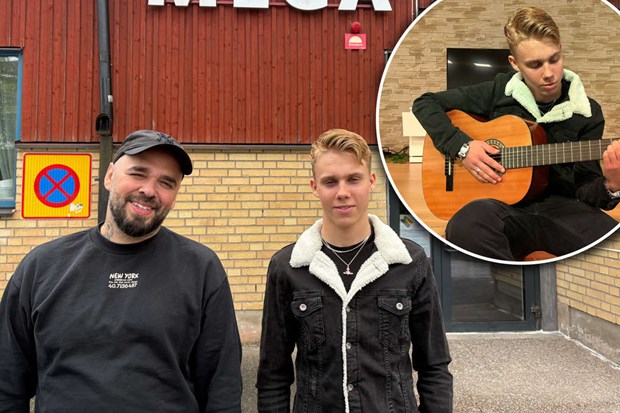 Arwin 16, rappar p� riksfestival i V�rmland