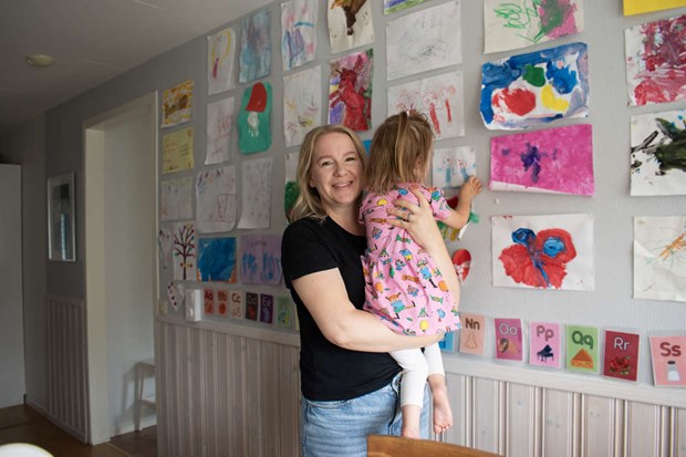 Ida lever i st�ndig beredskap f�r Ewy