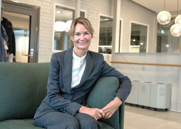 Cecilia Bj�rken� leder nu dialogen med Vallentunaborna