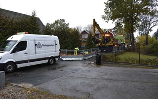 Omfattande vattenläcka i Bällsta