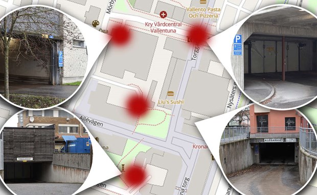 Hr kan du knipa en p-plats i centrum