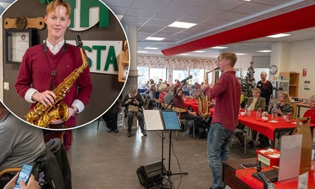 Erik, 16, bj�d p� miniturn� i Vallentuna