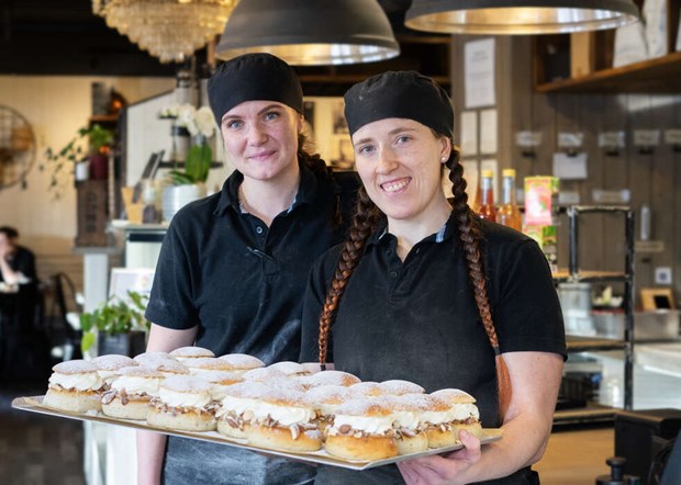 Andraplats f�r Stenugnsbageriets semla