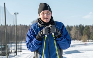 Oliver jagar brorsans Vasaloppstid