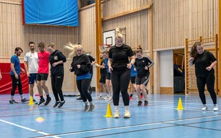 Spelarna svettas ihop och v�xer ihop