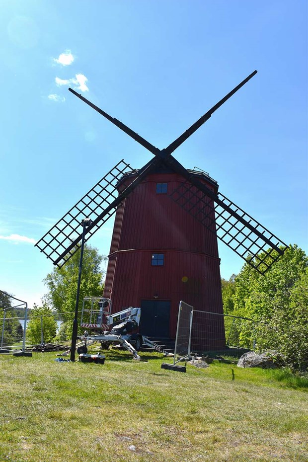 Prislappen f�r kvarnens nya vingar landar p� drygt 200 000