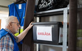 Sven-Olof en av 31 som st�ller upp vid krisl�ge