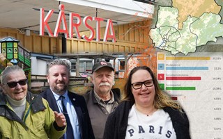 H�r blev SD st�rsta partiet f�rra valet