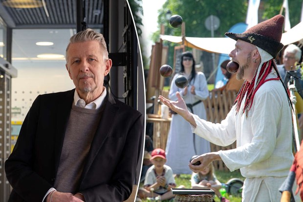 D� intar vikingatiden Pr�stg�rdsparken