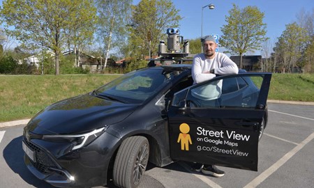Street view uppdateras i Vallentuna