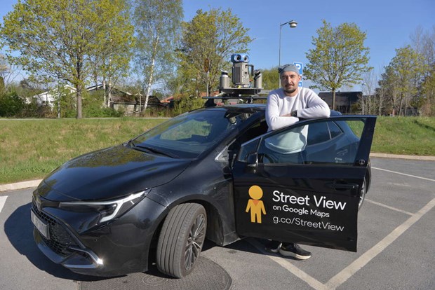 Street view uppdateras i Vallentuna
