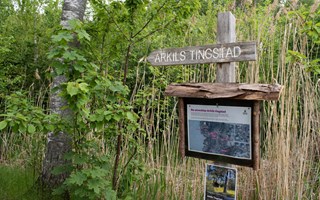 Upprustningen klar av tingstaden