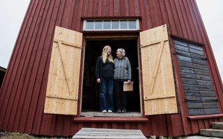Familjen Hagstroem visar upp sin kvarn