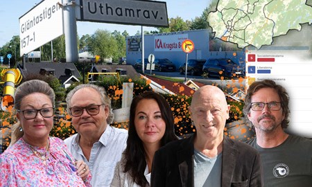 På plats i kommunens rikaste valdistrikt