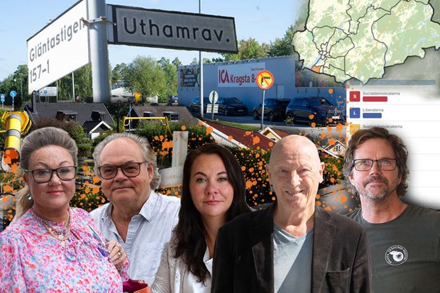 På plats i kommunens rikaste valdistrikt På plats i kommunens rikaste valdistrikt