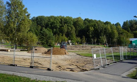Insektsparadis anl�ggs vid Lasseparken