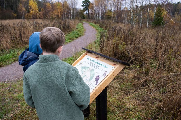 Ny unik lekplats vid Ubbysjön Ny unik lekplats vid Ubbysjön
